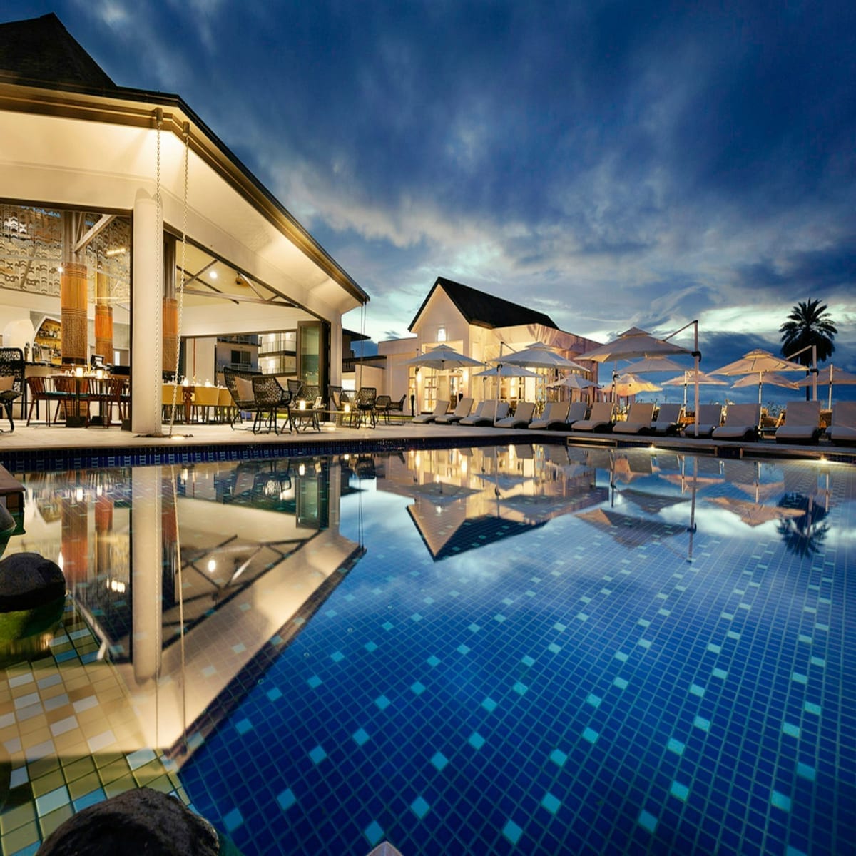 Beautiful Fiji beach resort contact us